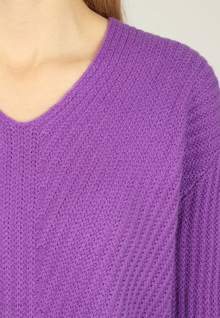 Джемпер ALLUDE  - Кашемир - цвет фиолетовый