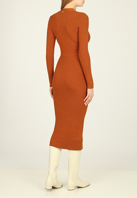 Платье LIU JO  - Вискоза - цвет коричневый
