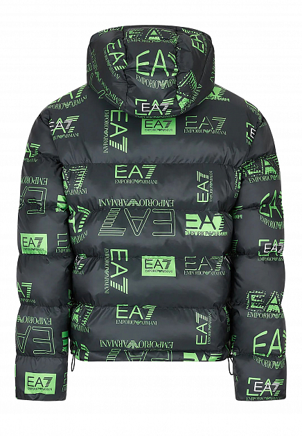 Куртка с логотипированным принтом  EA7 - ИТАЛИЯ