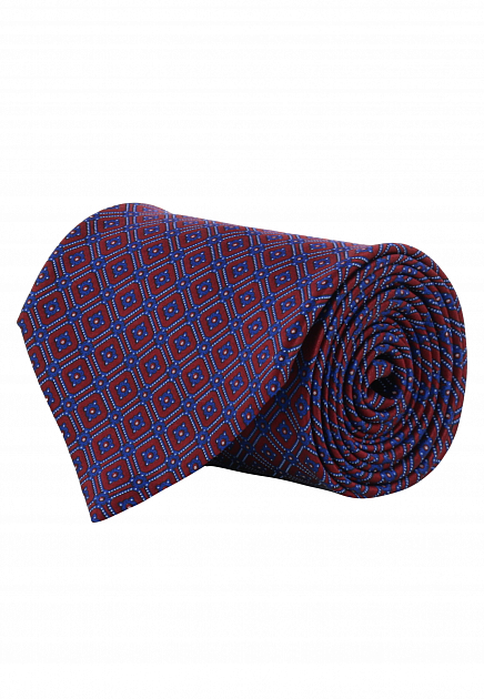 Бордовый галстук с градиентом STEFANO RICCI