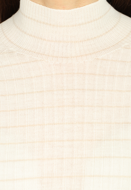 Водолазка PESERICO EASY  - Шерсть - цвет белый