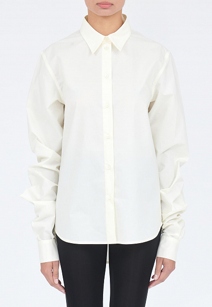 Рубашка MM6 Maison Margiela  - Хлопок - цвет белый
