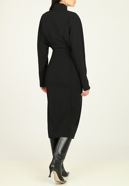 Платье PATRIZIA PEPE  - Полиэстер - цвет черный