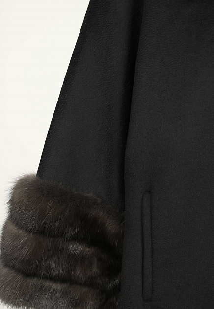 Пальто PAJARO  - Кашемир - цвет черный