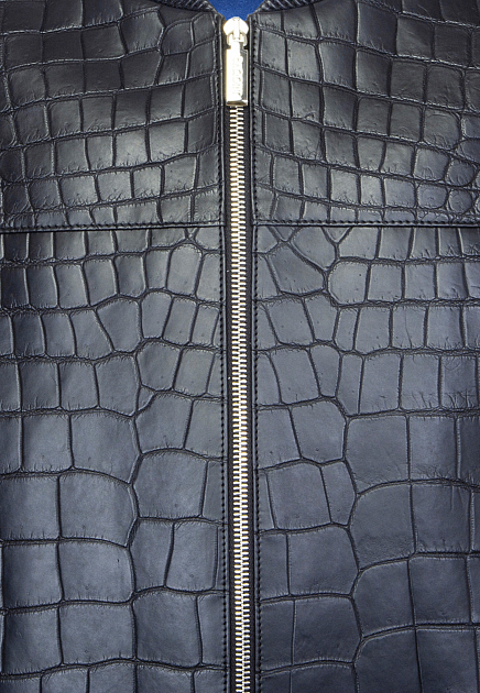 Куртка BARDINI  - Кожа крокодила - цвет черный