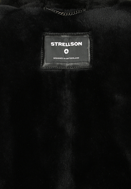 Комбинированная куртка с кожаными вставками STRELLSON - ШВЕЙЦАРИЯ