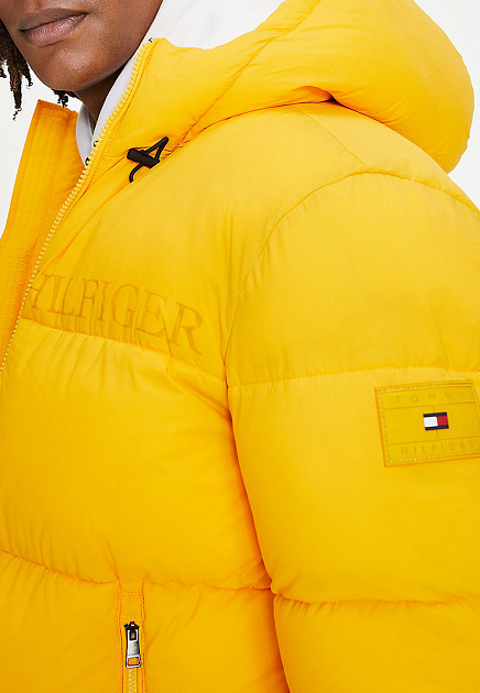 Куртка TOMMY HILFIGER  - Полиамид - цвет желтый