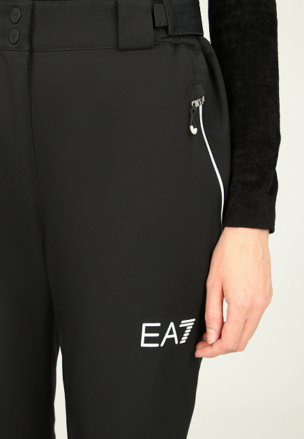 Горнолыжные брюки EA7  - Полиэстер - цвет черный
