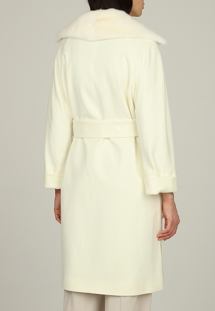 Пальто MANDELLI  - Шерсть - цвет белый
