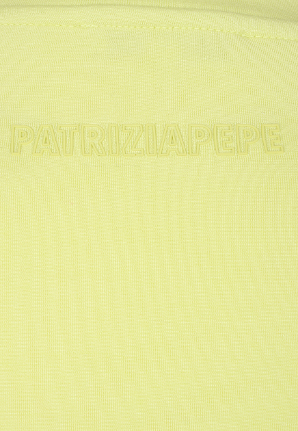Платье PATRIZIA PEPE  - Полиэстер, Модал - цвет желтый