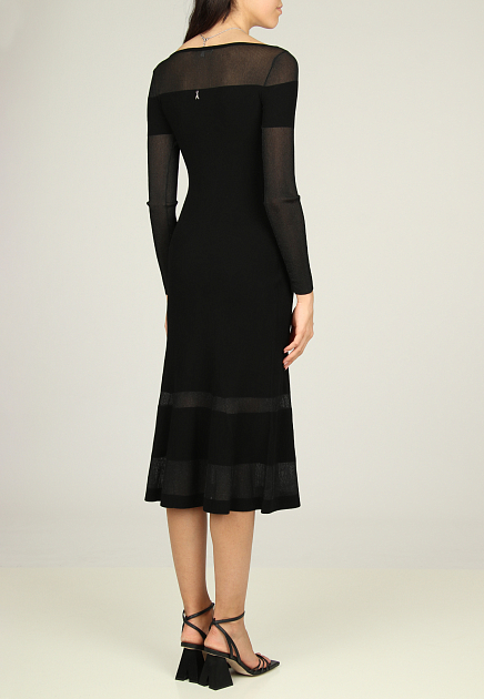 Платье PATRIZIA PEPE  - Вискоза - цвет черный