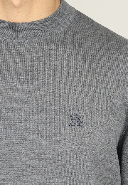 Пуловер ZILLI  - Шерсть - цвет серый