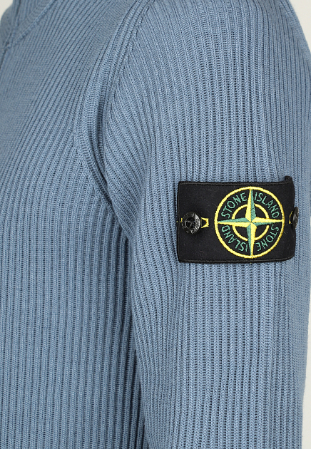 Кардиган STONE ISLAND  - Шерсть - цвет синий