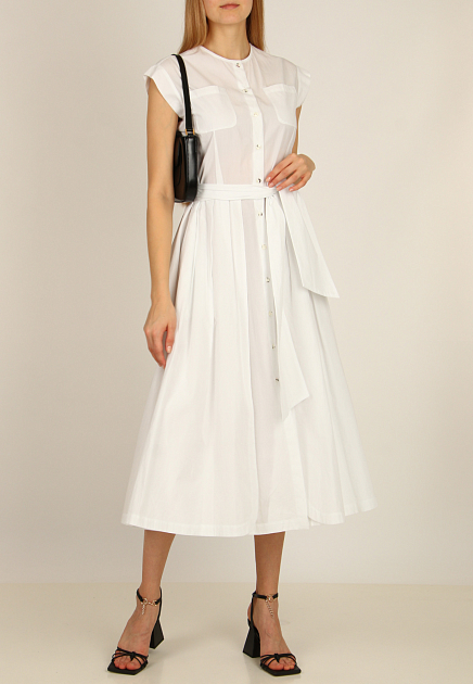 Платье ANTONELLI FIRENZE  - Хлопок - цвет белый