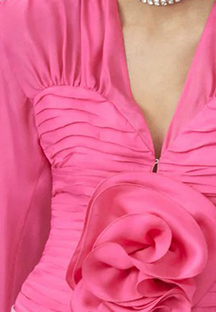 Блуза MAGDA BUTRYM  - Шелк - цвет розовый