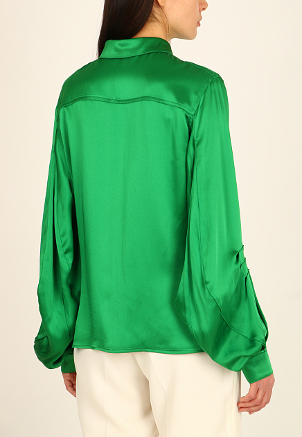 Рубашка TOM FORD  - Вискоза, Ацетат - цвет зеленый