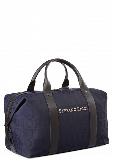 Спортивная сумка STEFANO RICCI  - Текстиль - цвет черный