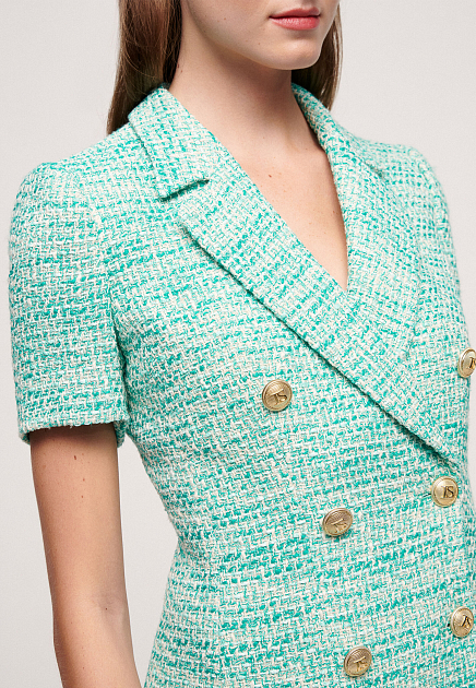 Платье LUISA SPAGNOLI  - Хлопок - цвет зеленый