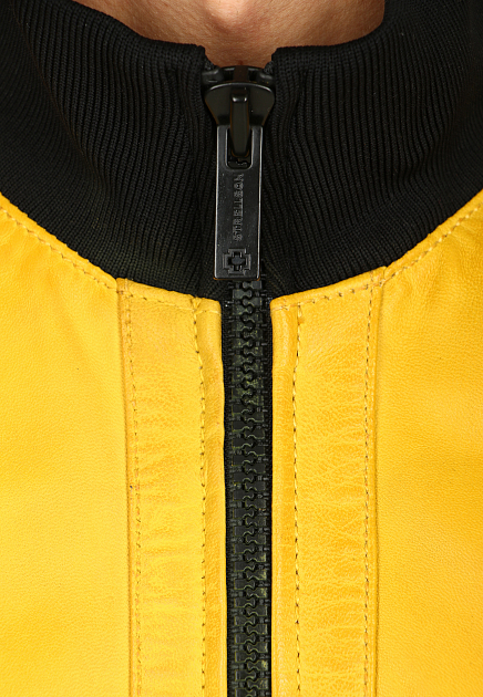 Куртка STRELLSON  - Кожа - цвет желтый