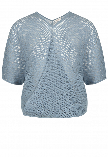 Блуза из смеси льна, шёлка и кашемира  AGNONA