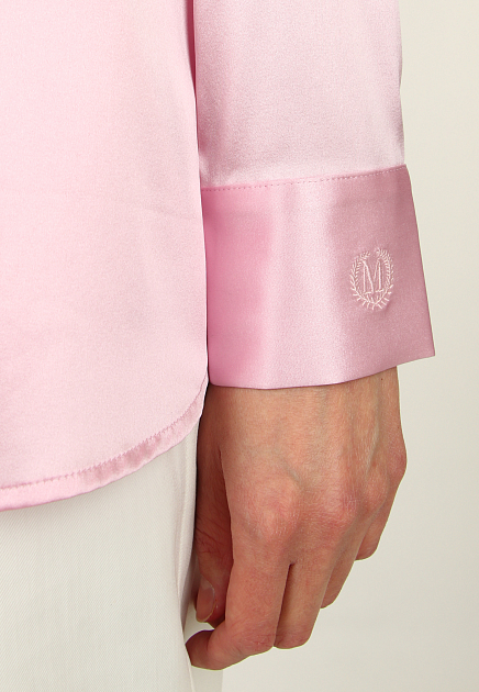Рубашка MAX&MOI  - Шелк - цвет розовый
