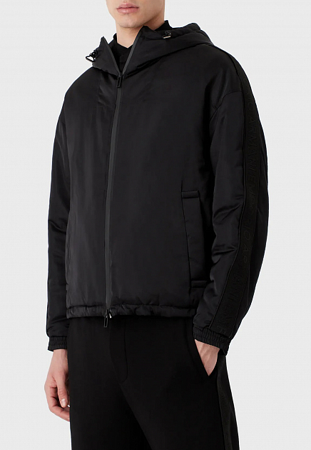 Куртка EMPORIO ARMANI  - Полиэстер - цвет черный