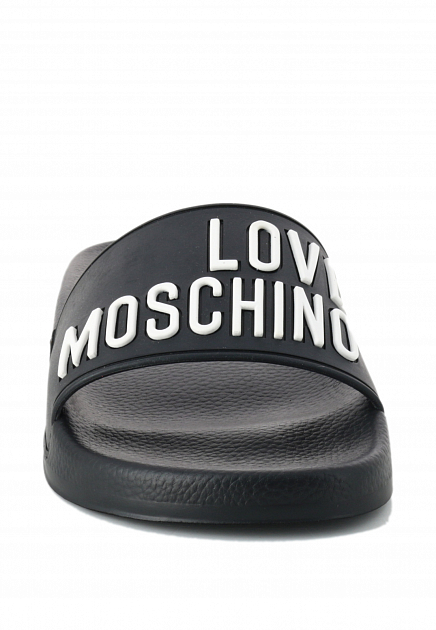 Сланцы MOSCHINO Love  - ПВХ - цвет черный