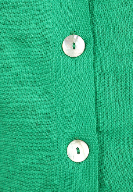 Платье POSITANO COUTURE BY BLITZ  - Лён - цвет зеленый