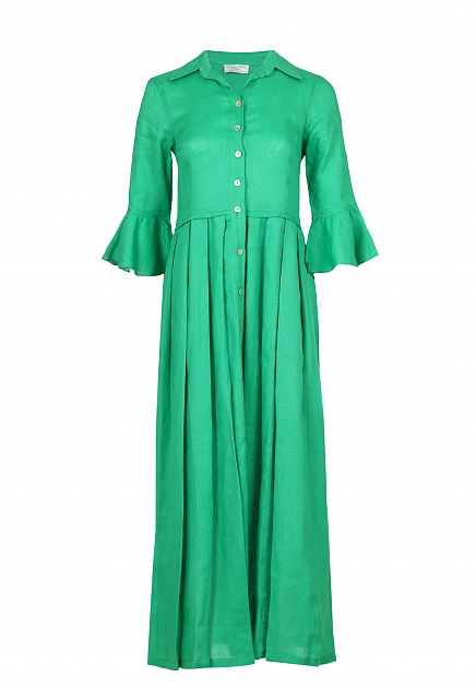 Платье-рубашка изо льна  POSITANO COUTURE BY BLITZ