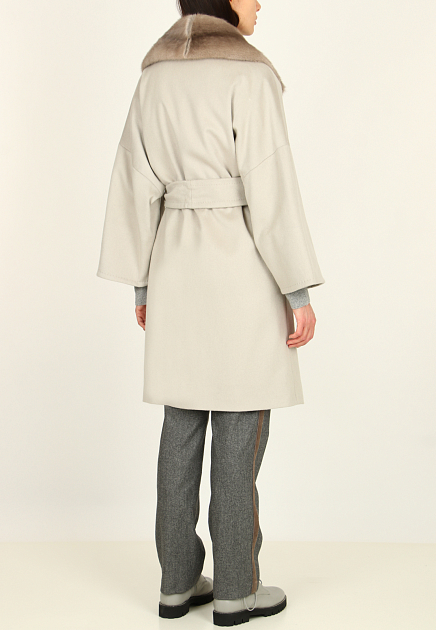 Пальто TERESA TARDIA  - Шерсть - цвет серый