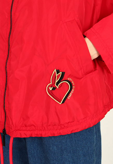 Куртка EMPORIO ARMANI  - Полиамид - цвет красный