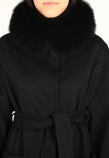 Пальто MANDELLI  - Шерсть - цвет черный