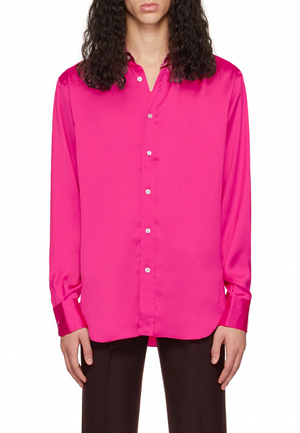 Рубашка TOM FORD  - Вискоза - цвет розовый