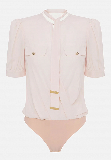 Блуза с акцентными плечами  ELISABETTA FRANCHI