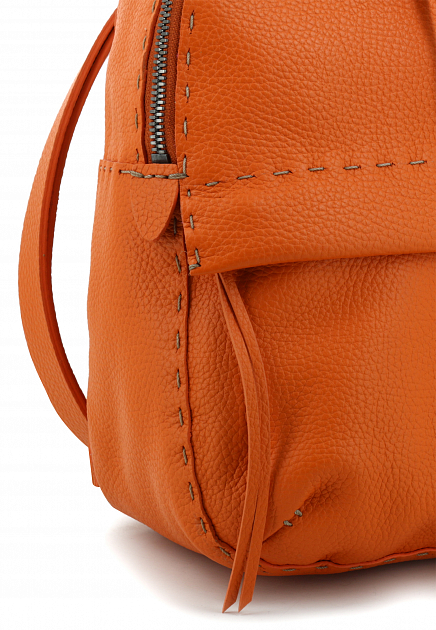 Рюкзак HENRY BEGUELIN  - Кожа - цвет оранжевый