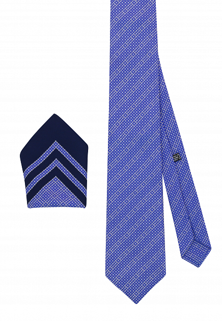 Комплект из галстука и платка STEFANO RICCI - ИТАЛИЯ
