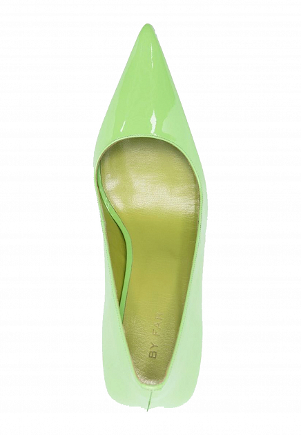 Туфли BY FAR  - Кожа - цвет зеленый
