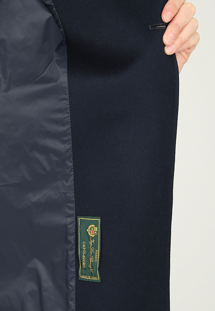 Шерстяное пальто с меховой отделкой MANDELLI - ИТАЛИЯ