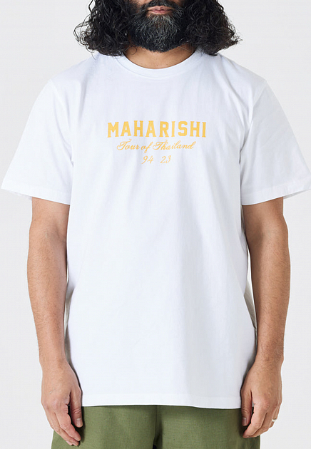 Футболка с принтом  MAHARISHI