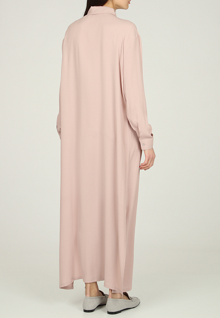 Платье FABIANA FILIPPI  - Акрил, Шелк - цвет розовый
