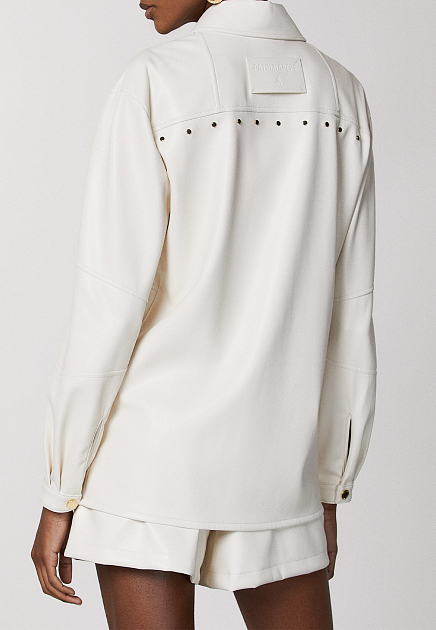 Рубашка PATRIZIA PEPE  - Полиуретан - цвет белый