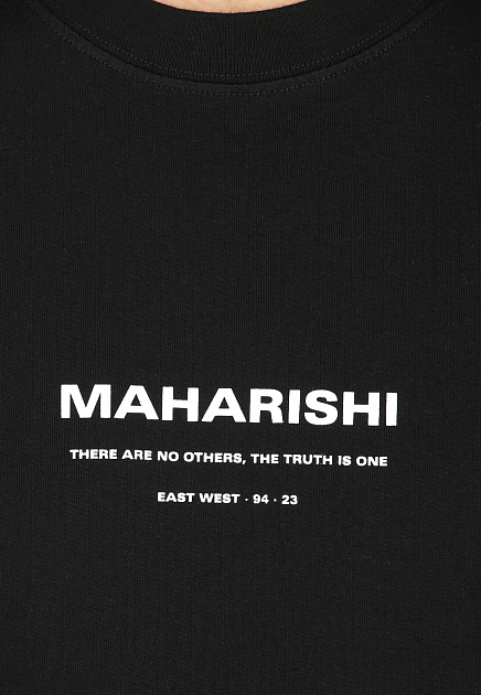 Футболка MAHARISHI  - Хлопок - цвет черный