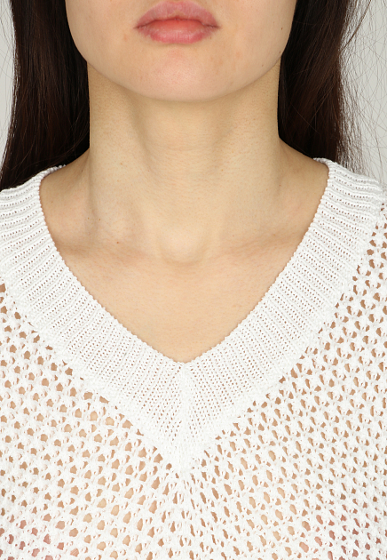 Пуловер PESERICO EASY  - Вискоза - цвет белый