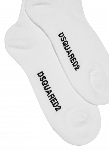 Носки DSQUARED2  - Хлопок - цвет белый