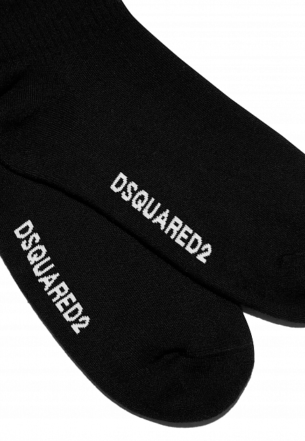 Носки DSQUARED2  - Хлопок - цвет черный
