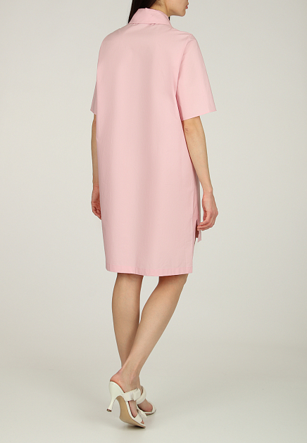 Платье ERIKA CAVALLINI  - Хлопок - цвет розовый