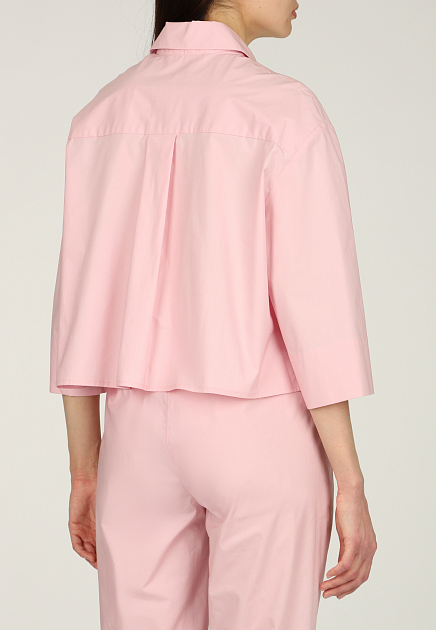Рубашка ERIKA CAVALLINI  - Хлопок - цвет розовый