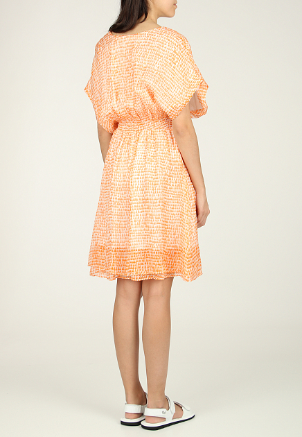 Платье MAX&MOI  - Шелк - цвет оранжевый