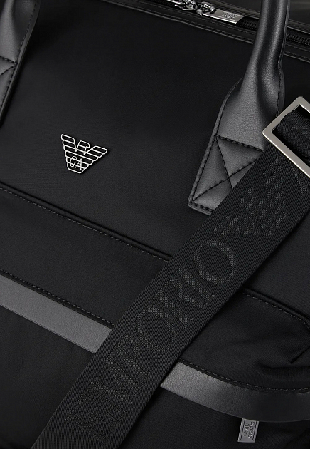Спортивная сумка EMPORIO ARMANI  - Текстиль - цвет черный