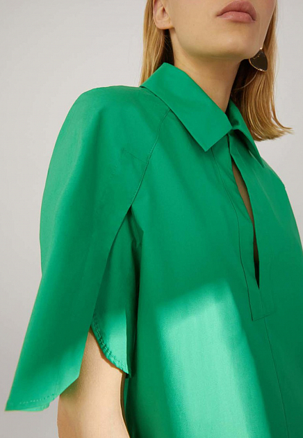 Платье ERIKA CAVALLINI  - Хлопок - цвет зеленый